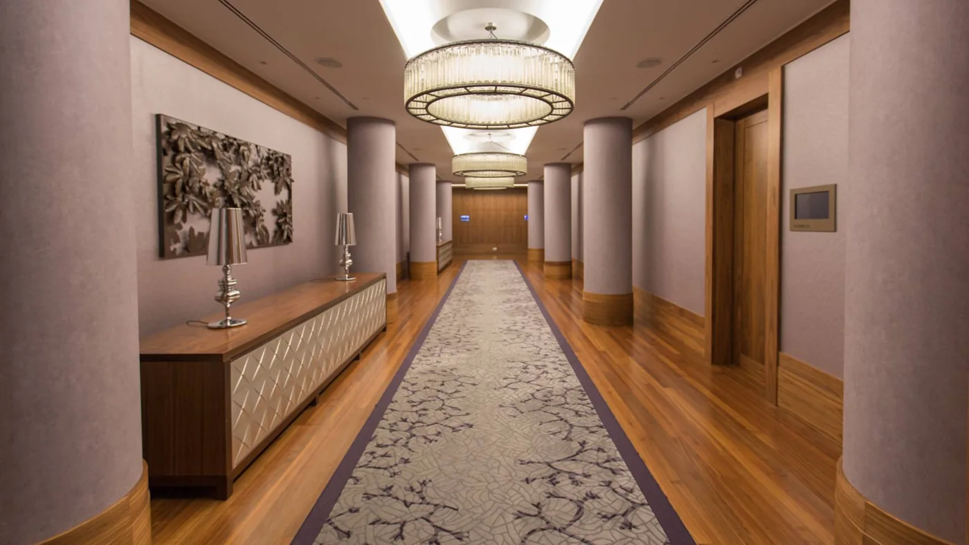 Meeting-room foyer at Conrad Algarve.